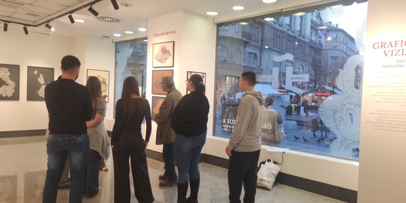 Filolozi u svetu jezika i kulture: Poseta Institutu Servantes i izložbi o Đuri Daničiću