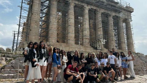 Naši učenici na studijskom putovanju kroz Grčku